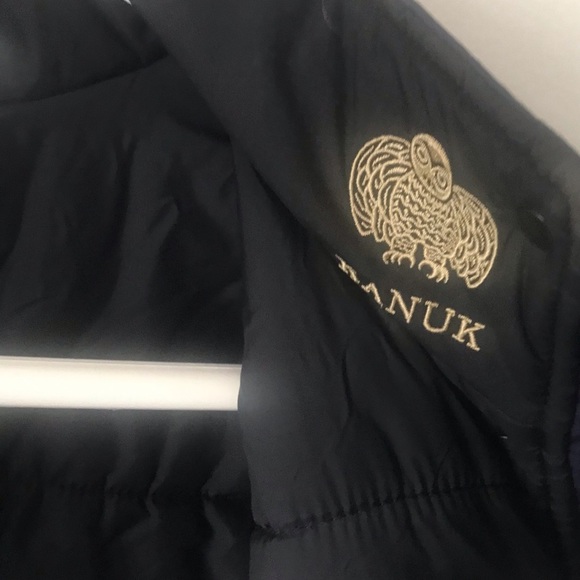 Kanuk women épervier winter coat size 4 F navy blue excellent condition - Picture 2 of 14